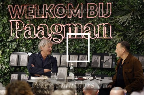 Den Haag 23 april 2025
Boekpresentatie Hugo Borst bij Paagman . Matthijs v Nieuwkerk  interviewde Hugo.