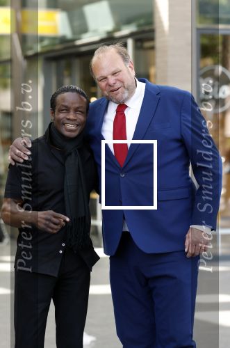 Amsterdam 8 mei 2025
Menno Kohler en Regilio Tuur  bij Gelderlandplein .
