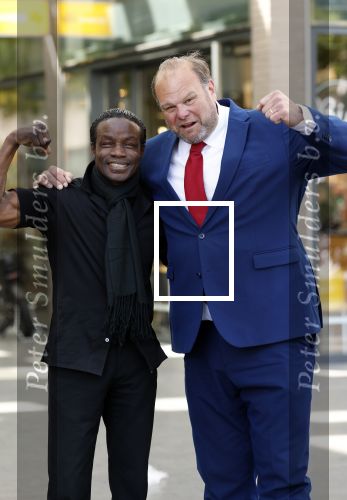 Amsterdam 8 mei 2025
Menno Kohler en Regilio Tuur  bij Gelderlandplein .