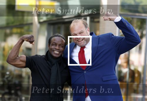 Amsterdam 8 mei 2025
Menno Kohler en Regilio Tuur  bij Gelderlandplein .