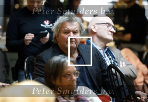 Den Haag 23 april 2025
Boekpresentatie Hugo Borst bij Paagman . Matthijs v Nieuwkerk  interviewde Hugo. Michiel Romeijn