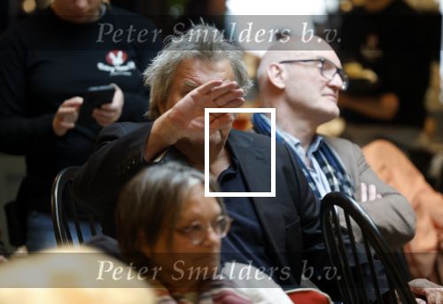 Den Haag 23 april 2025
Boekpresentatie Hugo Borst bij Paagman . Matthijs v Nieuwkerk  interviewde Hugo. Michiel Romeijn