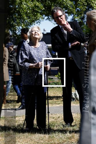 Amsterdam 20 mei 2025
Prinses Beatrix opent Art Zuid in Amsterdam zuid. Prinses Beatrix loopt met 2 wandelstokken .