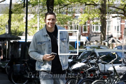 Amsterdam 9 mei 2025
Rico Verhoeven op de cornelis schuytstraat