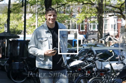 Amsterdam 9 mei 2025
Rico Verhoeven op de cornelis schuytstraat