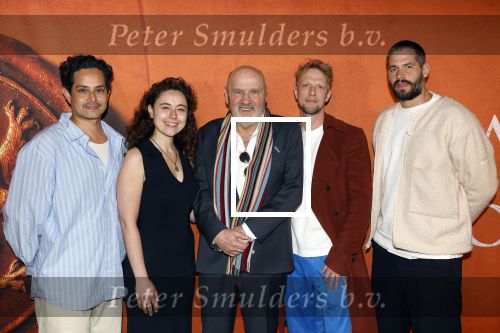 Delft 24 april 2025
Cast presentatie Willem van Oranje.  Roben Mitchell van den Dungen Bille, actrice Sofia Ferri, regisseur Theu Boermans Theu Boermans, acteur Joris Smit en Sjoerd Spruij