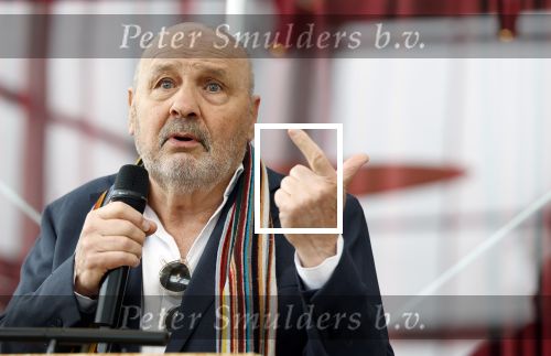 Delft 24 april 2025
Cast presentatie Willem van Oranje.  Roben Mitchell van den Dungen Bille, actrice Sofia Ferri, regisseur Theu Boermans Theu Boermans, acteur Joris Smit en Sjoerd Spruij