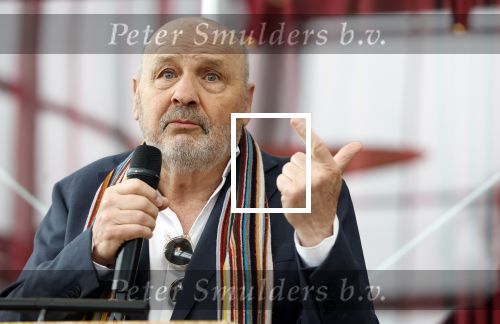 Delft 24 april 2025
Cast presentatie Willem van Oranje.  Roben Mitchell van den Dungen Bille, actrice Sofia Ferri, regisseur Theu Boermans Theu Boermans, acteur Joris Smit en Sjoerd Spruij