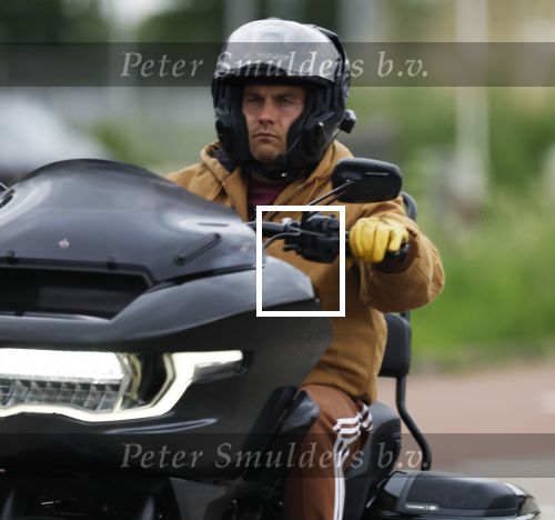 Amstelveen 11 mei 2026
Douwe Bob op zijn dikke Harley davidson
