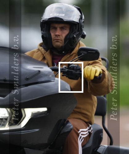 Amstelveen 11 mei 2026
Douwe Bob op zijn dikke Harley davidson