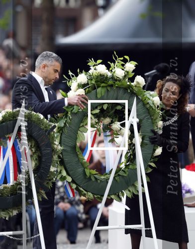 Amsterdam 4 mei 2026
Dodenherdenking 2026 op de dam met oa aanwezig Koning Willem Alexander en Koningin Maxima . Femke Halsema en