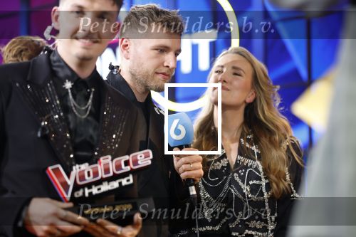 Hilversum 8 mei 2026
Finale van the Voice of Holland met Chantal janzen en Edson da Graca . De coaches zijn Suzen & freek Willie Wartaal Dinand Woesthoff en Ilse de Lange . de Finalisten Ruben Hillen Nieloefaar Bahadori Sanne v Assouw en Thijs Veldhuis . De bekendmaking was in RTL Tonight met Humberto Tan als presentator.