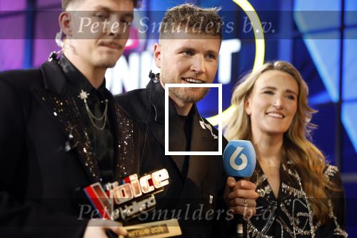 Hilversum 8 mei 2026
Finale van the Voice of Holland met Chantal janzen en Edson da Graca . De coaches zijn Suzen & freek Willie Wartaal Dinand Woesthoff en Ilse de Lange . de Finalisten Ruben Hillen Nieloefaar Bahadori Sanne v Assouw en Thijs Veldhuis . De bekendmaking was in RTL Tonight met Humberto Tan als presentator.