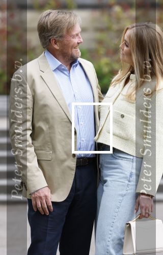 Den Haag 21 mei 2026
Fotouurtje met de koninklijke familie in de Hollandse tuin van Park Clingendael . Aanwezig Koning Willem Alexander Koningin Maxima Prinses Amalia Prinses Alexia en Prinses Ariane .