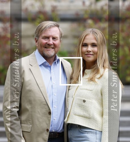 Den Haag 21 mei 2026
Fotouurtje met de koninklijke familie in de Hollandse tuin van Park Clingendael . Aanwezig Koning Willem Alexander Koningin Maxima Prinses Amalia Prinses Alexia en Prinses Ariane .