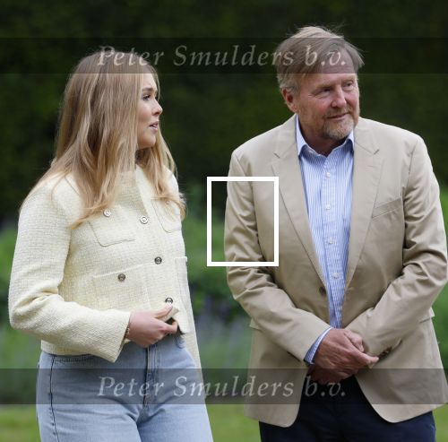 Den Haag 21 mei 2026
Fotouurtje met de koninklijke familie in de Hollandse tuin van Park Clingendael . Aanwezig Koning Willem Alexander Koningin Maxima Prinses Amalia Prinses Alexia en Prinses Ariane .