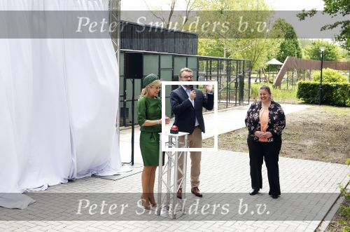Almere 12 mei 2026
Koningin Maxima opent het nieuwe gebouw van Stichting Aap .