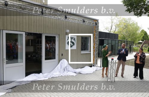 Almere 12 mei 2026
Koningin Maxima opent het nieuwe gebouw van Stichting Aap .