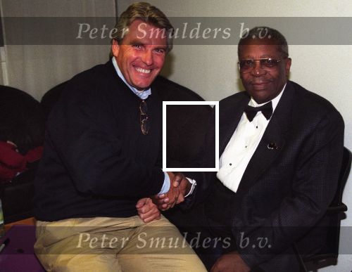 Duitsland 6 Juli 1998
Peter Smulders met BB King