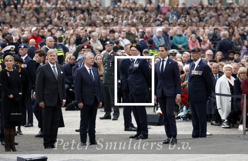 Amsterdam 4 mei 2026
Dodenherdenking 2026 op de dam met oa aanwezig Koning Willem Alexander en Koningin Maxima . Rob Jetten