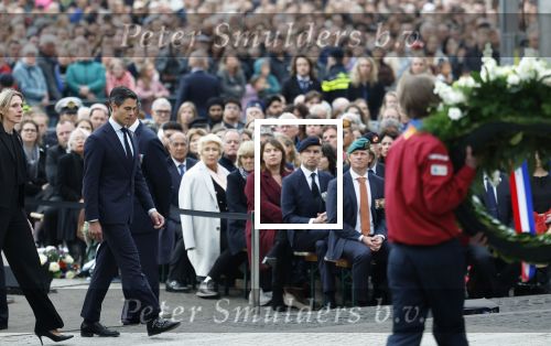 Amsterdam 4 mei 2026
Dodenherdenking 2026 op de dam met oa aanwezig Koning Willem Alexander en Koningin Maxima . Rob Jetten