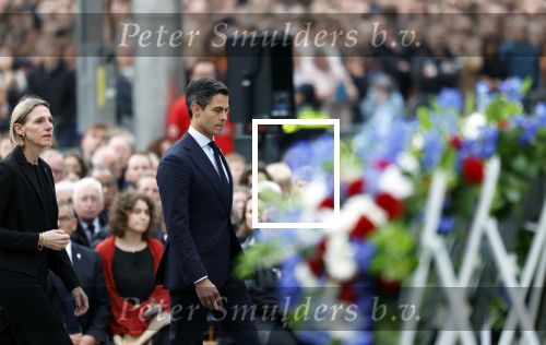 Amsterdam 4 mei 2026
Dodenherdenking 2026 op de dam met oa aanwezig Koning Willem Alexander en Koningin Maxima . Rob Jetten