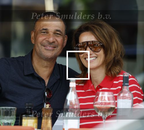 Amsterdam 2 mei 2026
Ruud Gullit en zijn vriendin Karin de Rooy op terras in Amsterdam zuid