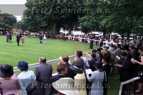 Ascot ( Engeland ) 17 juni 1999
Hoeden...hoeden  en nog meer hoeden op de LADY\'S-day tijdens de Ascot paardenraces