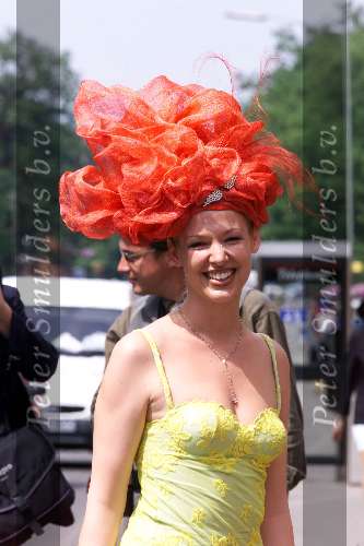 Ascot ( Engeland ) 17 juni 1999
Hoeden...hoeden  en nog meer hoeden op de LADY\'S-day tijdens de Ascot paardenraces