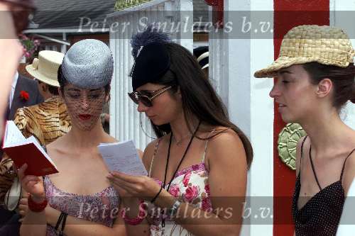 Ascot ( Engeland ) 17 juni 1999
Hoeden...hoeden  en nog meer hoeden op de LADY\'S-day tijdens de Ascot paardenraces