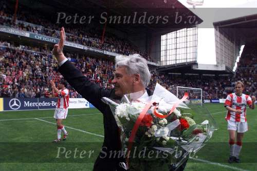 16 mei 1999
Bobby Robson neemt afscheid van Eindhovens publiek
