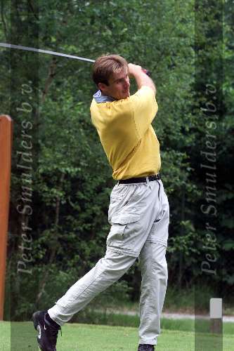 10 juni 1999
Erik Breukink op golfbaan Gendersteijn te Veldhoven