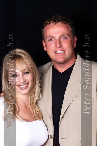 Almere 9 juni 1999
Gordon samen met Eurovisiesongfestivalwinnares 1999:
Charlotte Nilsson