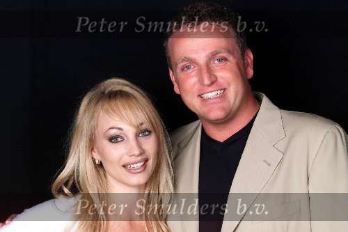 Almere 9 juni 1999
Gordon samen met Eurovisiesongfestivalwinnares 1999:
Charlotte Nilsson
