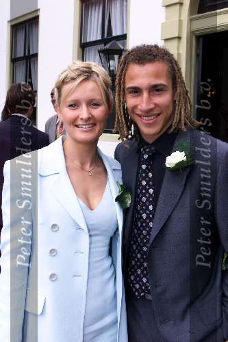 13 juni 1999
HENRIK LARSSON met vrouw