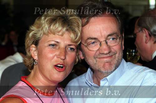 Amsterdam 16 juni 1999
Tom Mulder 30 jaar discjocket bij radio
Lex Harding met vrouw