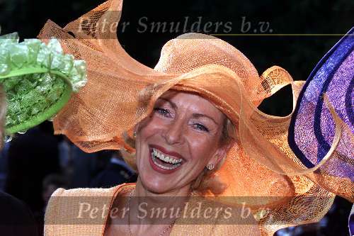 9 juni 1999
Haringparty Nijenrode - Breukelen
Marjon Lambriks met hoed
