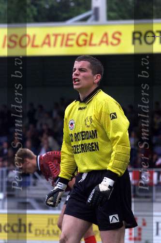 Rotterdam, 13 juni 1999
Wedstrijd in de nakompetitie tussen Excelsior-FC Groningen, eindstand 2-2
Doelman Mark Zegers