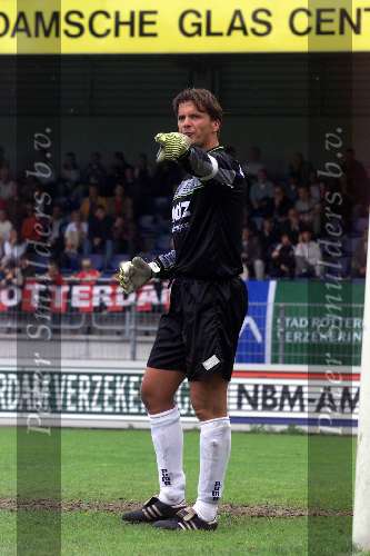Rotterdam, 13 juni 1999
Wedstrijd in de nakompetitie tussen Excelsior-FC Groningen, eindstand 2-2
Doelman Roy Beukenkamp