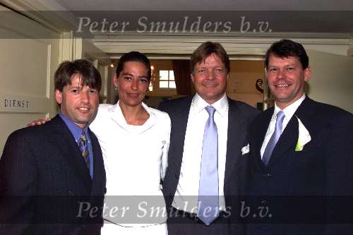 4 juni 1999
Wedding Soren Lerby with his wife and Jesper Olsen, Frank Arnesen