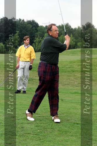 10 juni 1999
Wim Breukink golfend op golfbaan GENDERSTEYN