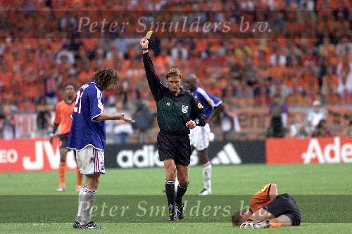 Amsterdam 21 juni 2000 euro 2000
Nederland-Frankrijk 3-2
scheidsrechter Anders Frisk
Europees Kampioenschap Voetbal 2000