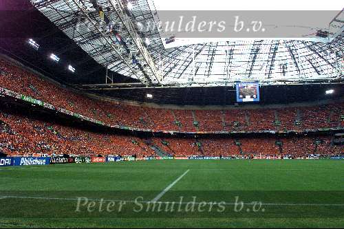 Amsterdam, 21 juni 2000    Euro 2000
Nederland-Frankrijk, eindstand 3-2
De Arena
Europees Kampioenschap Voetbal 2000
