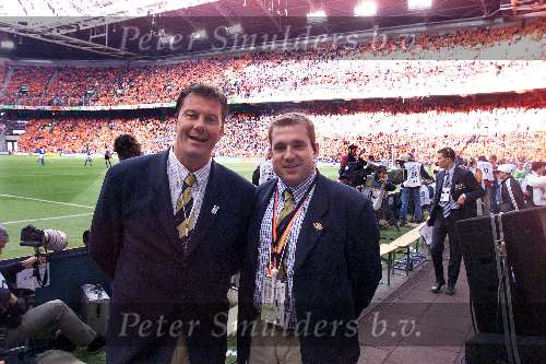 Amsterdam 29 juni 2000
Nederland-Italie 0-0 euro 2000
Bertus Holkema en Mark
Europees Kampioenschap voetbal 2000