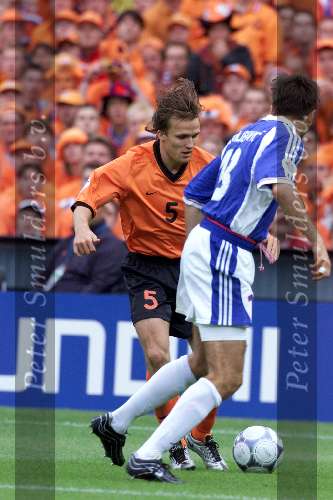 Rotterdam, 25 juni 2000   Euro 2000
Nederland-Yougoslavie, eindstand 6-1
Boudewijn Zenden
Europees Kampioenschap voetbal 2000