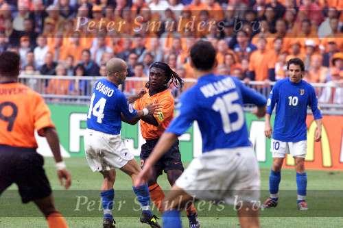 Amsterdam 29 juni 2000
Nederland-Italie 0-0 euro 2000
Clarence Seedorf
Europees Kampioenschap voetbal 2000