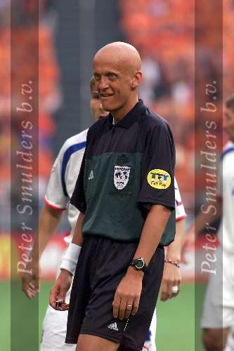 Amsterdam 11 juni 2000
Nederland-Tjechie 1-0 tijdens EK
Scheidsrechter Collina
Europees Kampioenschap voetbal 2000