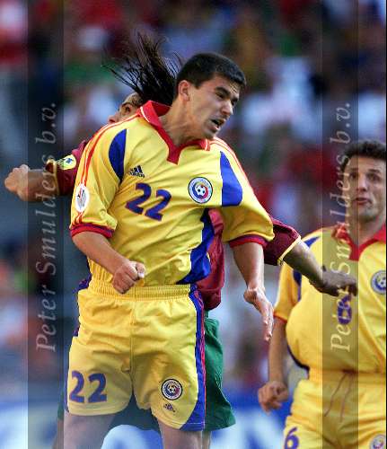 Arnhem, 17 juni 2000  Euro 2000
Roemenie-Portugal, eindstand 0-1
Cosmin Contra
Europees Kampioenschap voetbal 2000