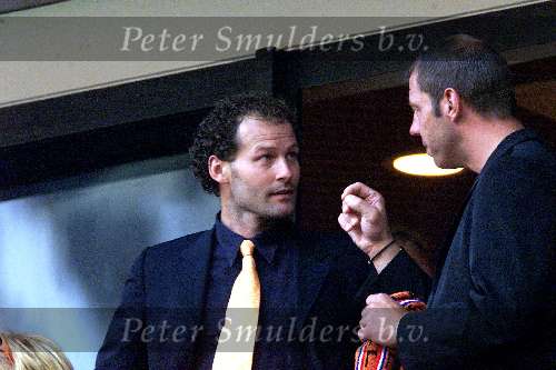 Amsterdam 29 juni 2000
Nederland-Italie 0-0 euro 2000
Danny Blind en Fred Grim
Europees Kampioenschap voetbal 2000