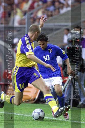 Eindhoven, 19 juni 2000  Euro 2000
Italie-Zweden, eindsatnd 2-1
Alessandro DEL PIERO
Europees Kampioenschap voetbal 2000